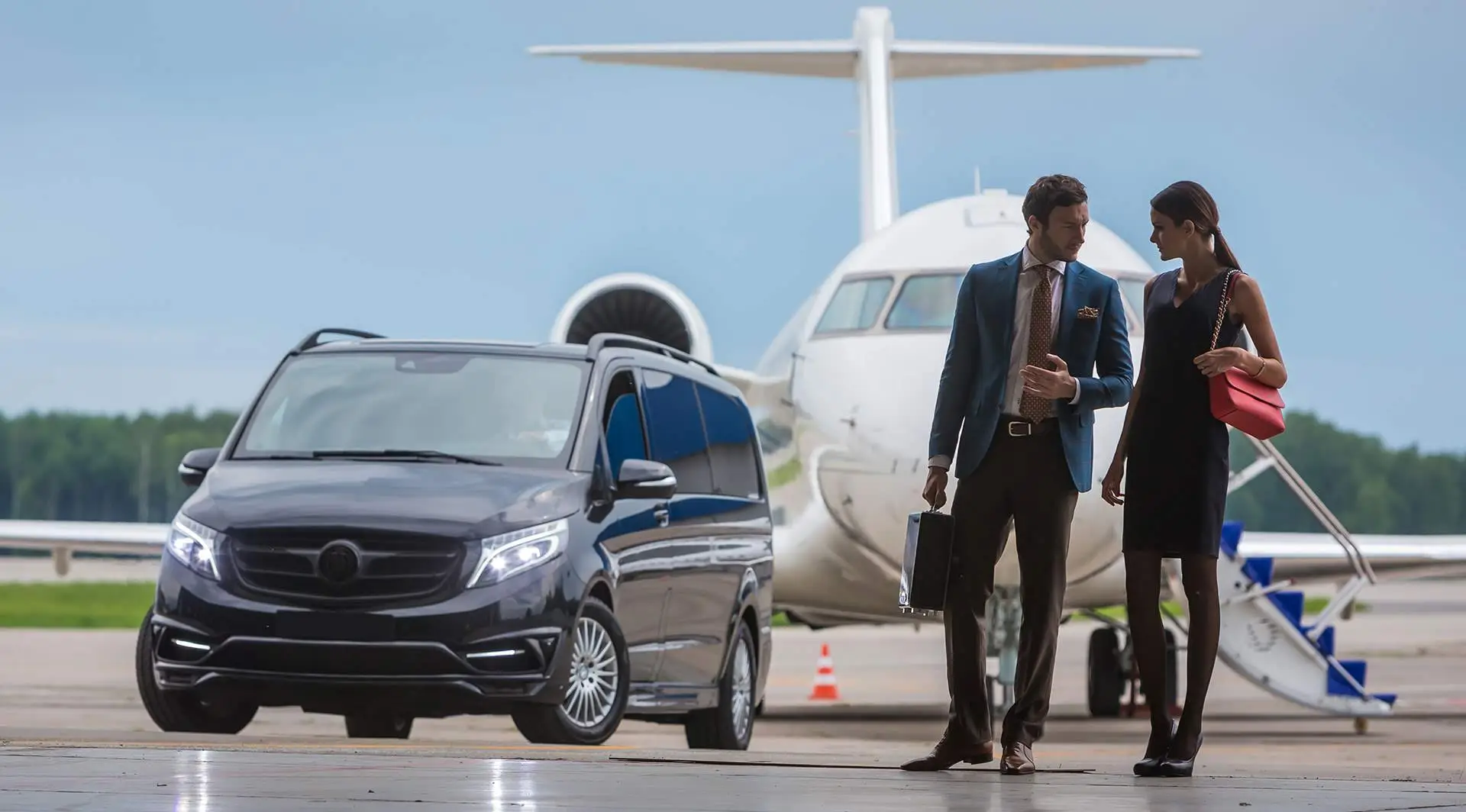 Executive business transfers in Rome with professional chauffeurs